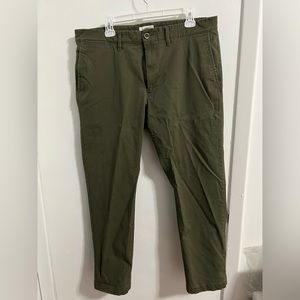 Men's Slim Fit Chino Pants - Goodfellow & Co™ Green 38x30